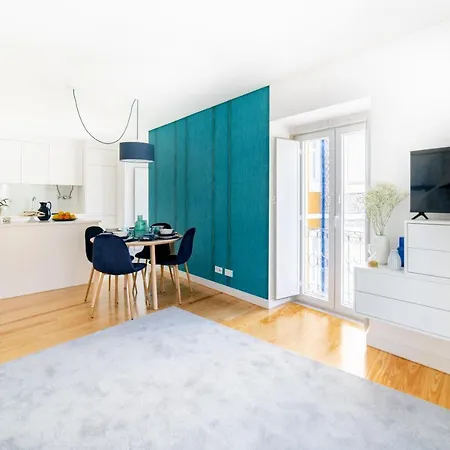 Blue By The River 2 - Elegant Two-bedroom In Santos 公寓 *